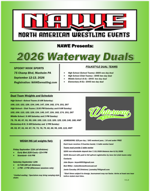 NAWE Presents 2026 Waterway Duals